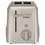 Tostadora STAY by Cuisinart para 2 Rebanadas, Acero Inoxidable